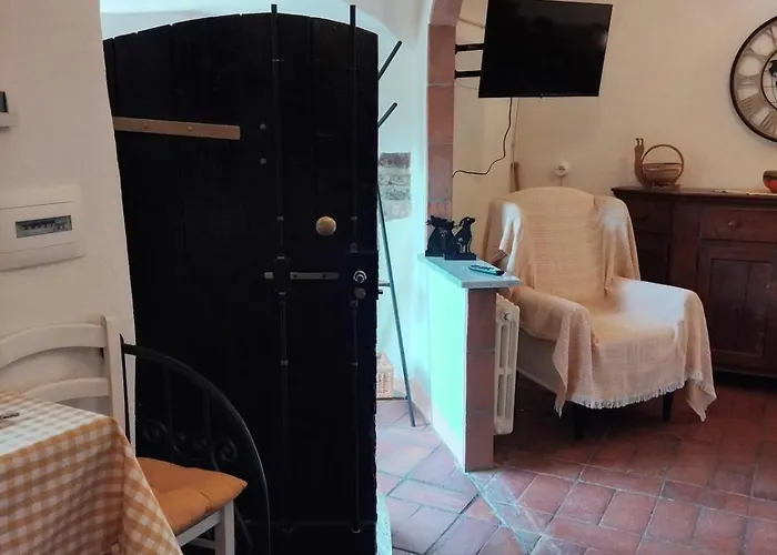 The Little House Of In The Medieval Walls